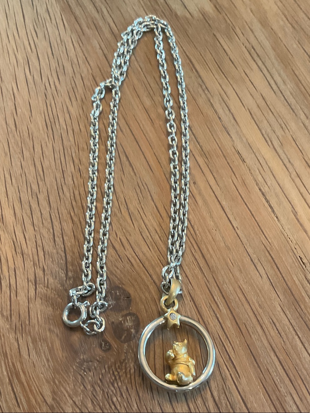 Vintage 1990’s Winnie The Pooh Pendant Necklace